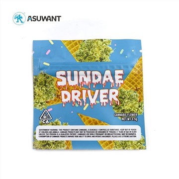 3,5g baggies marrijuana μπισκότα μυρίζουν την απόδειξη πλαστικής συσκευασίας mylar ziplock τσάντες