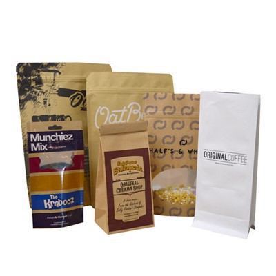 Κλασικοί κόκκοι κόκκων καφέ Kraft χαρτιού