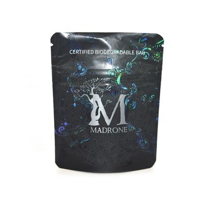 Αδιαφανή μυρωδιά απόδειξη τσάντες φερμουάρ σπίτι αποθήκευση με διπλό κλείδωμα φερμουάρ