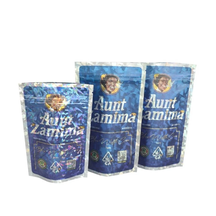 Gummies μπισκότο βρώσιμο ολογραφική συσκευασία Cannaburst 3.5 Μύλα τσάντες